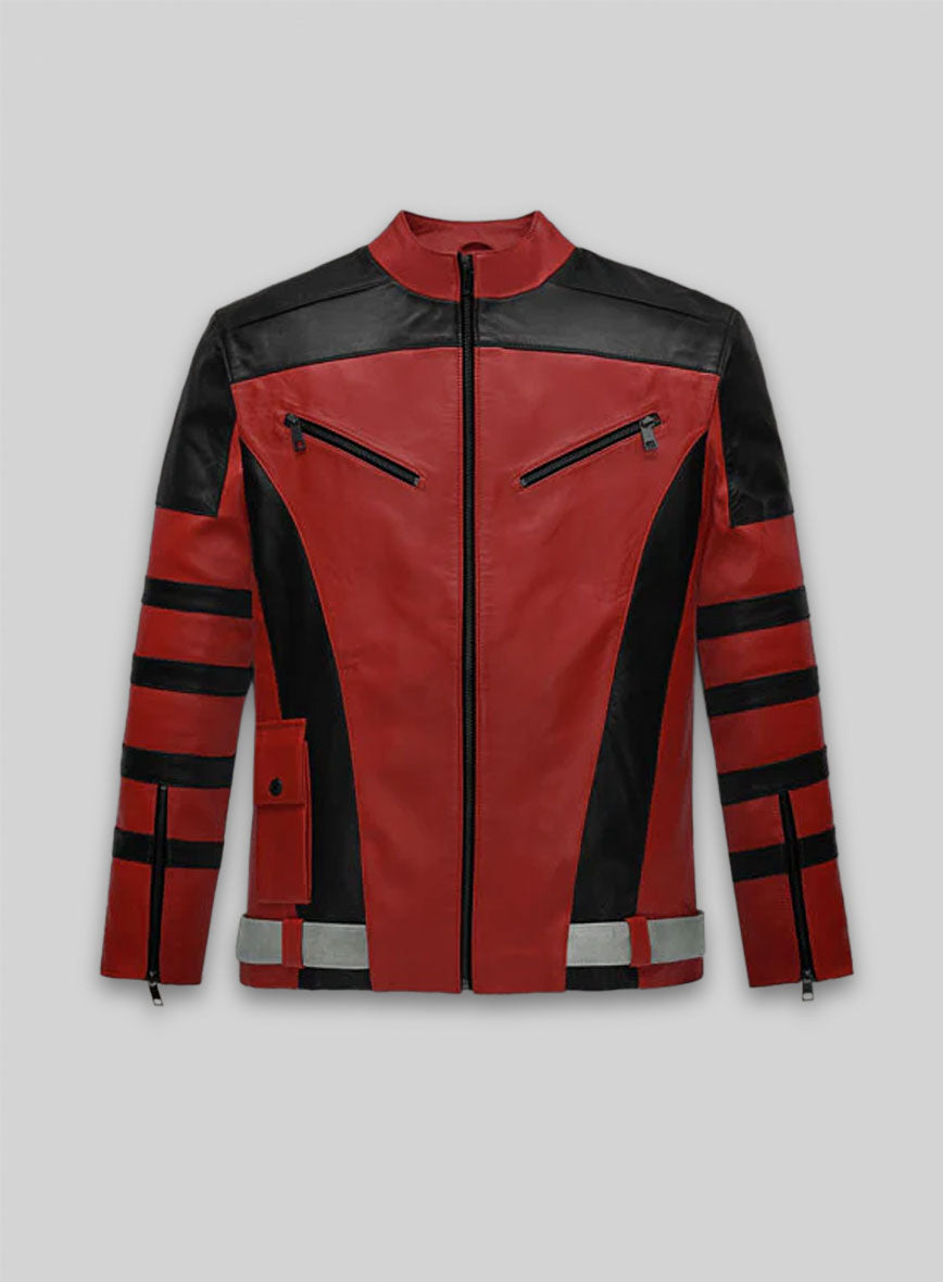 Dwayne Johnson Red One Leather Jacket