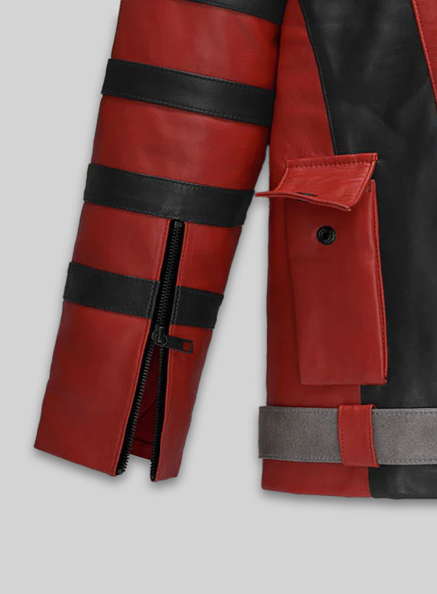 Dwayne Johnson Red One Leather Jacket