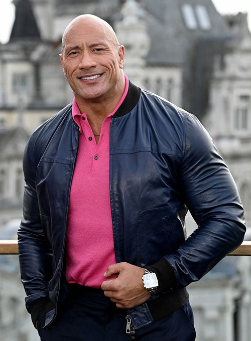 Dwayne Johnson Leather Jacket #1 - LeatherCult