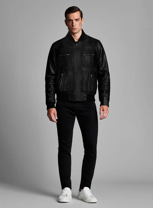 Dwayne Johnson The Other Guys Leather Jacket