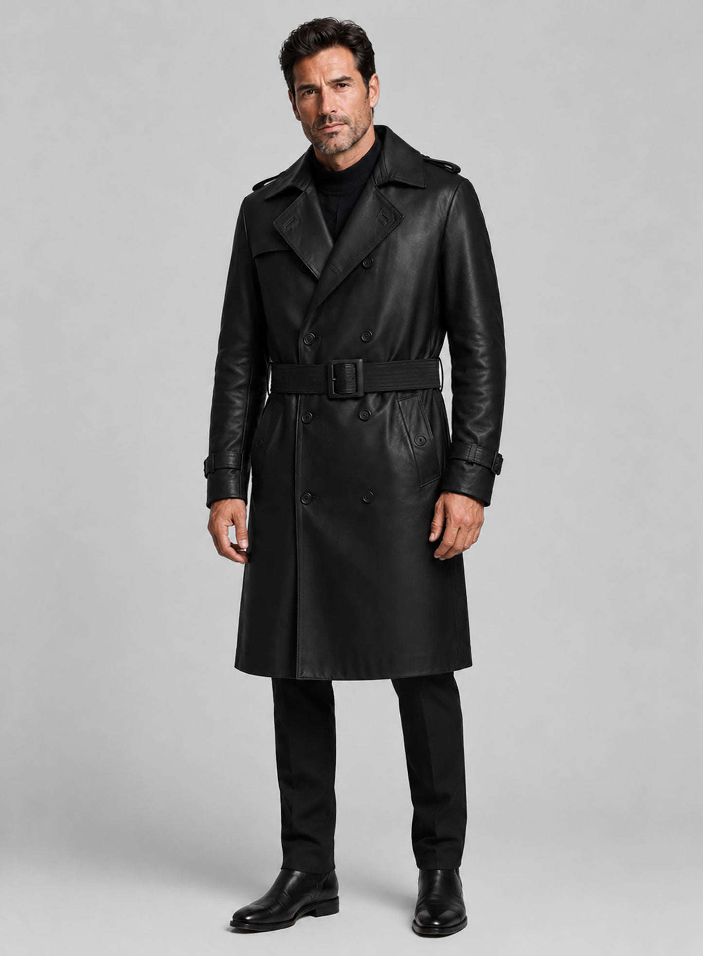 Dylan McDermott Trench Coat