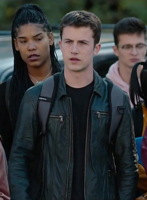 Dylan Minnette 13 Reasons Why Leather Jacket - LeatherCult