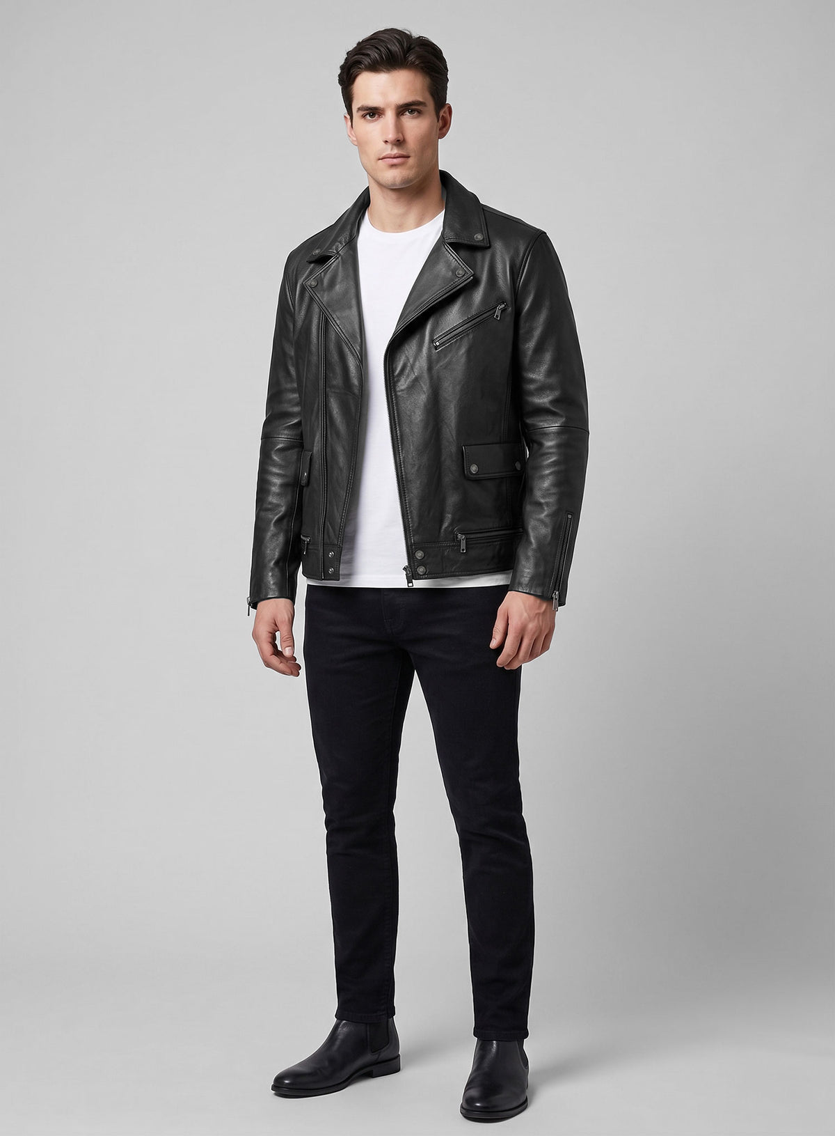 Eddie Redmayne Leather Jacket