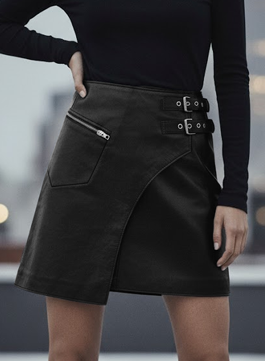Element Leather Skirt - # 179