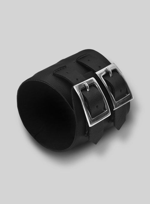 Elvis Leather Wrist Band - LeatherCult