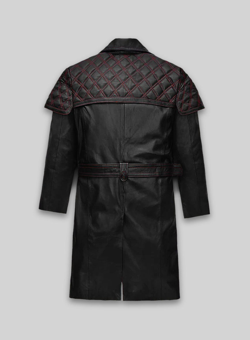 Elvis Presley Leather Long Coat