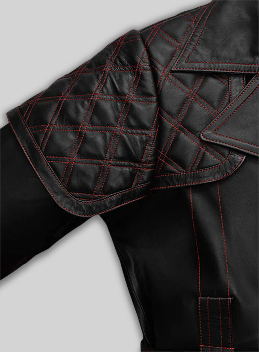 Elvis Presley Leather Long Coat