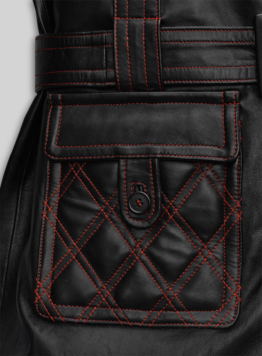 Elvis Presley Leather Long Coat