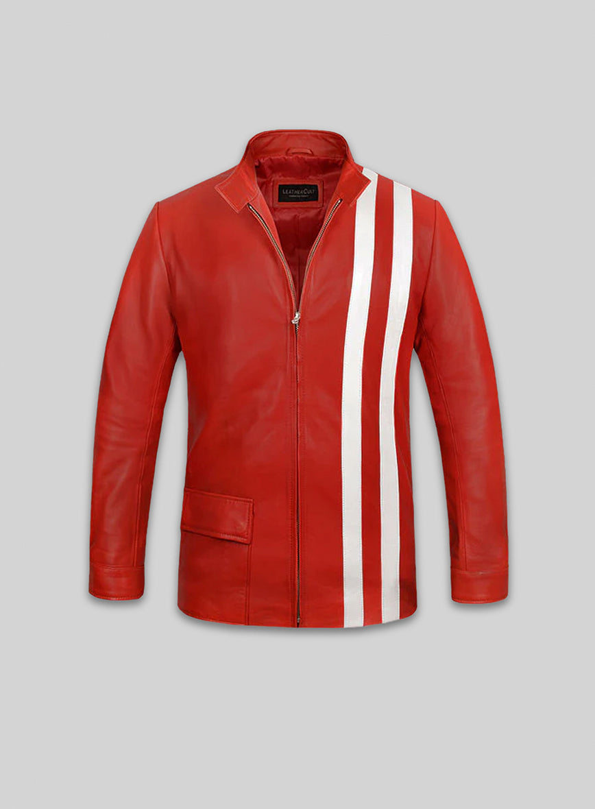 Elvis Presley Speedway Red Leather Jacket