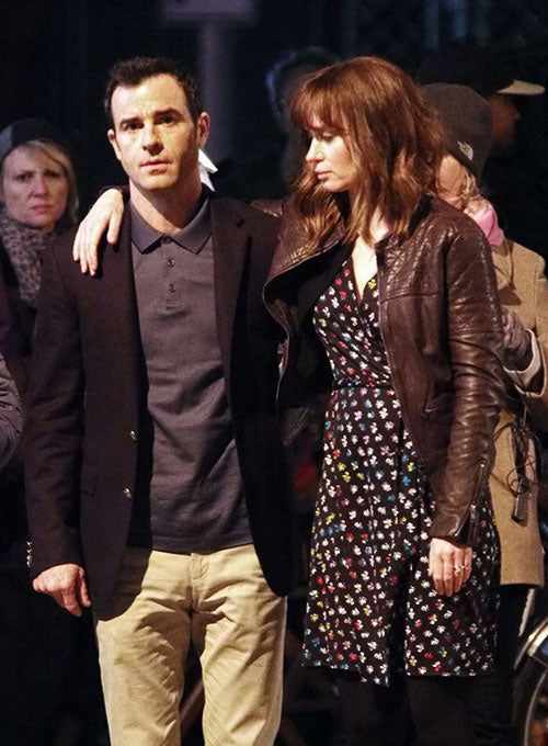 Emily Blunt The Girl On The Train Leather Jacket - LeatherCult