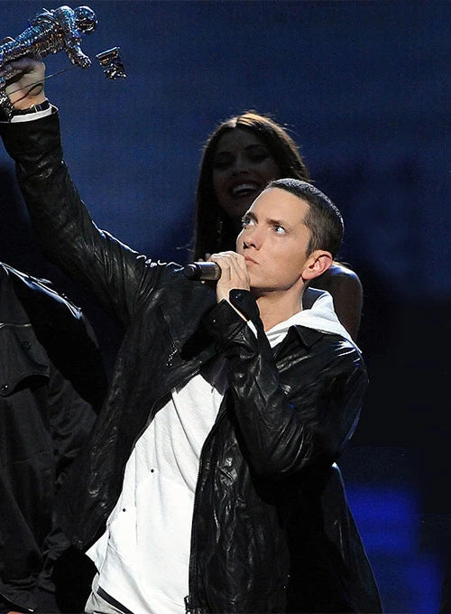 Eminem MTV Video Music Awards Leather Jacket - LeatherCult
