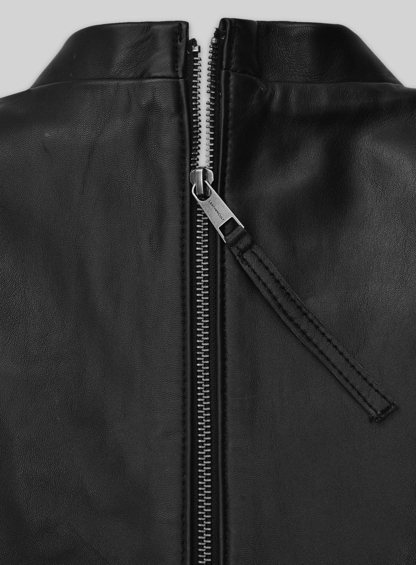 Emma Stone Leather Top