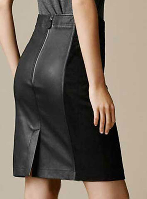 Etro Paneled Leather Skirt - # 416 - LeatherCult
