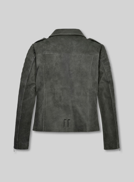 Evrim Moto Leather Jacket