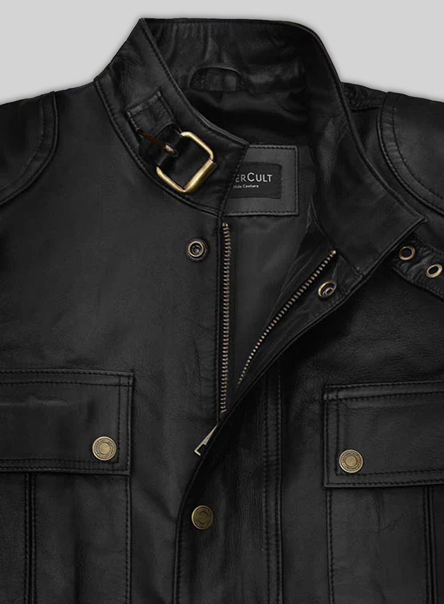The Expendables Lee Christmas Leather Jacket