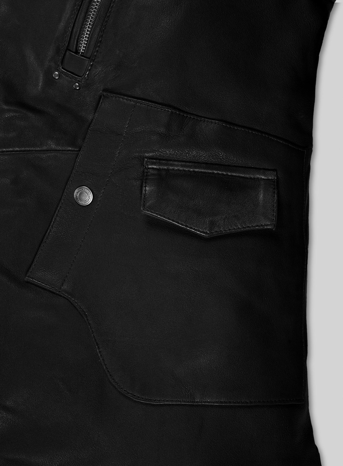 Falcon Black Rider Leather Jacket