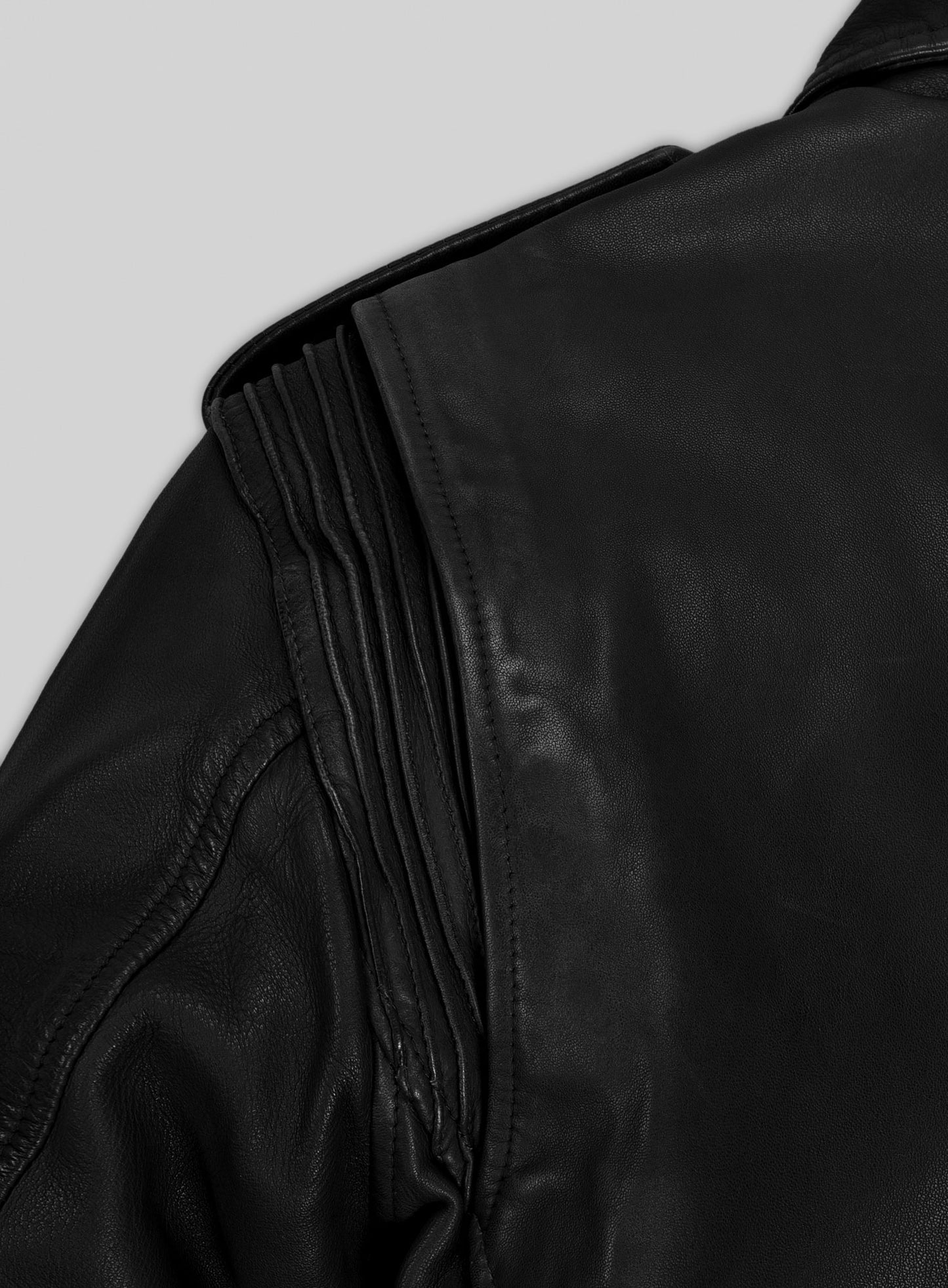 Falcon Black Rider Leather Jacket