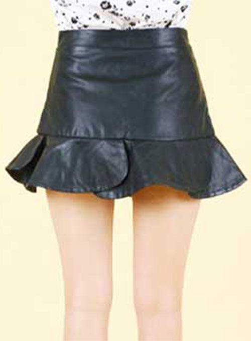 Flutter Leather Skirt - # 152 - LeatherCult