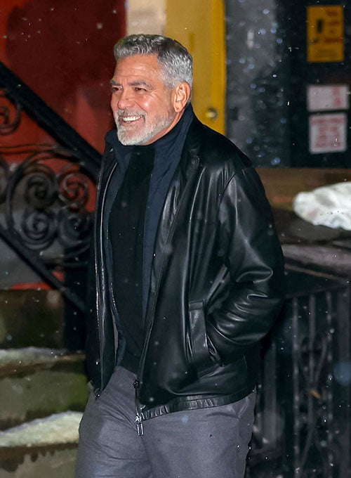 George Clooney Leather jacket – LeatherCult