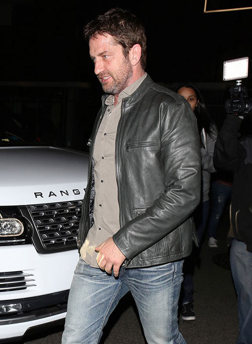 Gerard Butler Leather Jacket #3 - LeatherCult