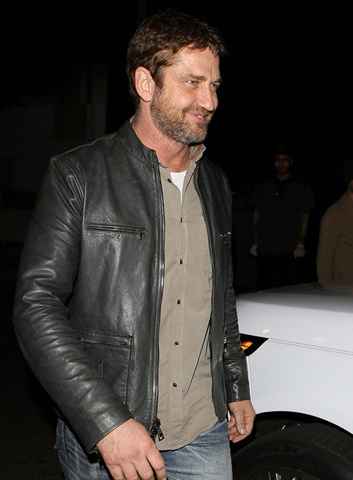 Gerard Butler Leather Jacket #3 - LeatherCult
