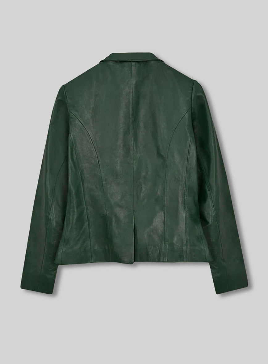 Grace Leather Blazer