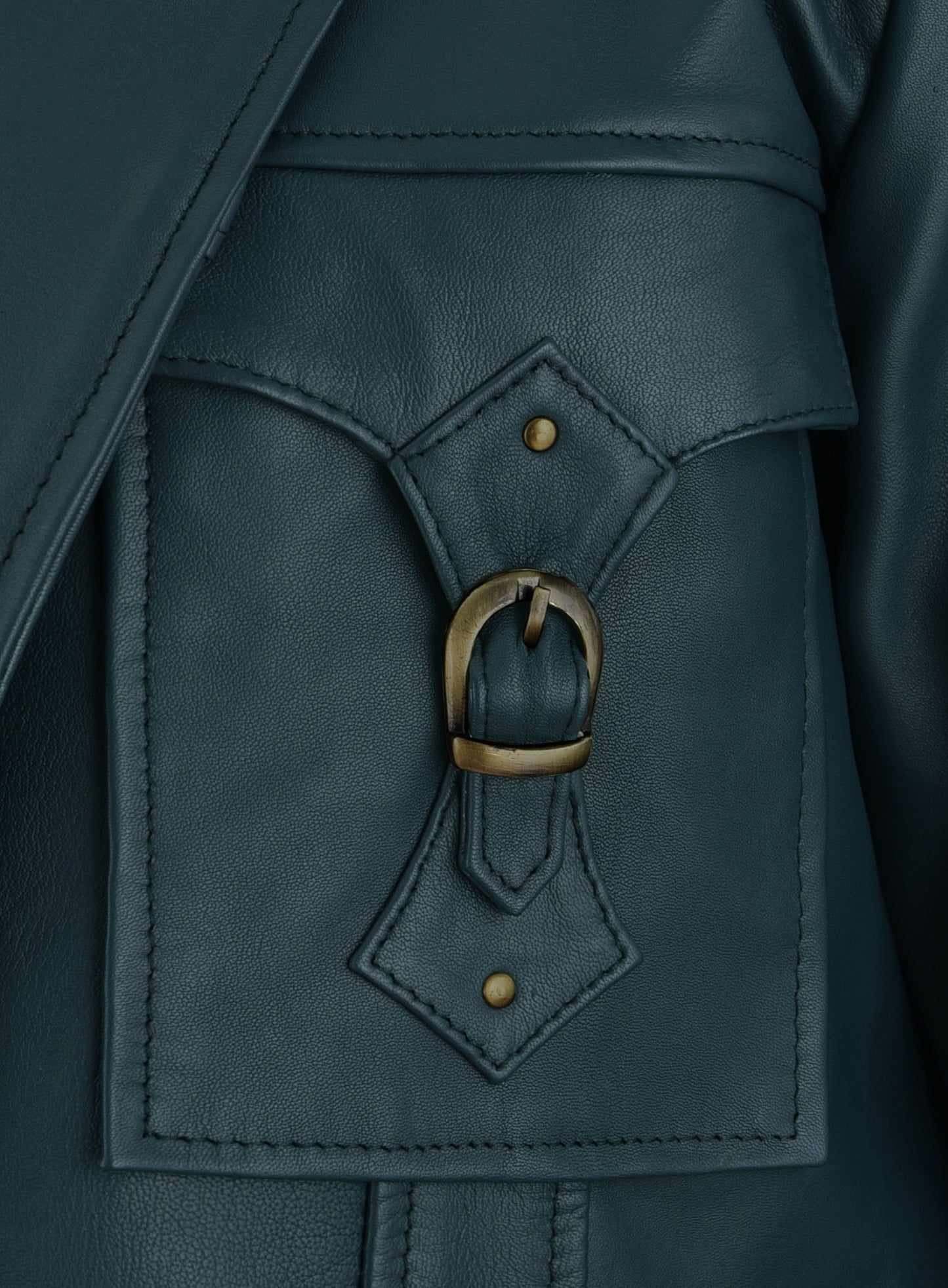 Gram Parsons Circa 1969 Leather Jacket