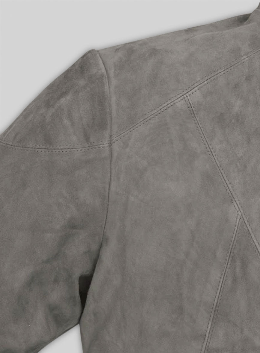 Gray Suede James McAvoy Leather Jacket