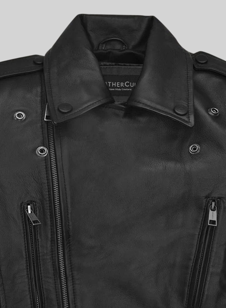 Hailey Baldwin Bieber Leather Jacket