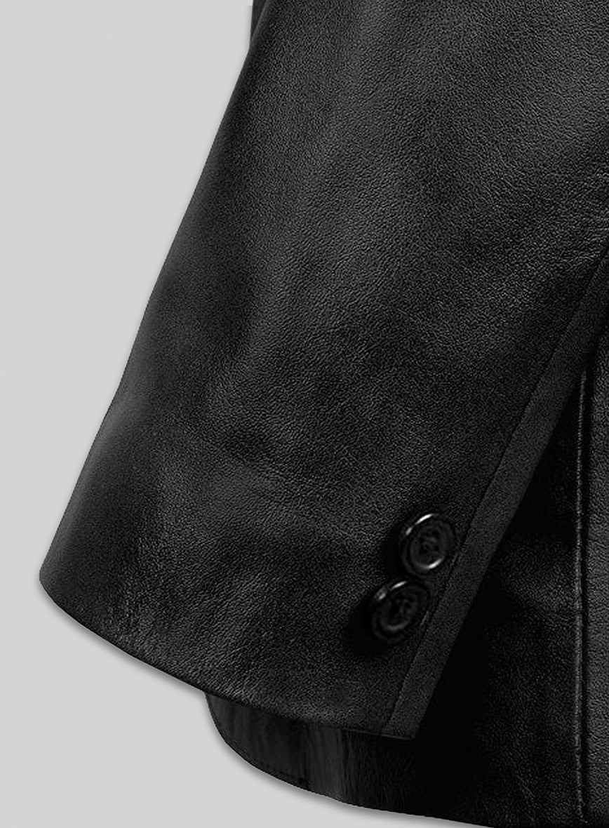 Harper Leather Blazer