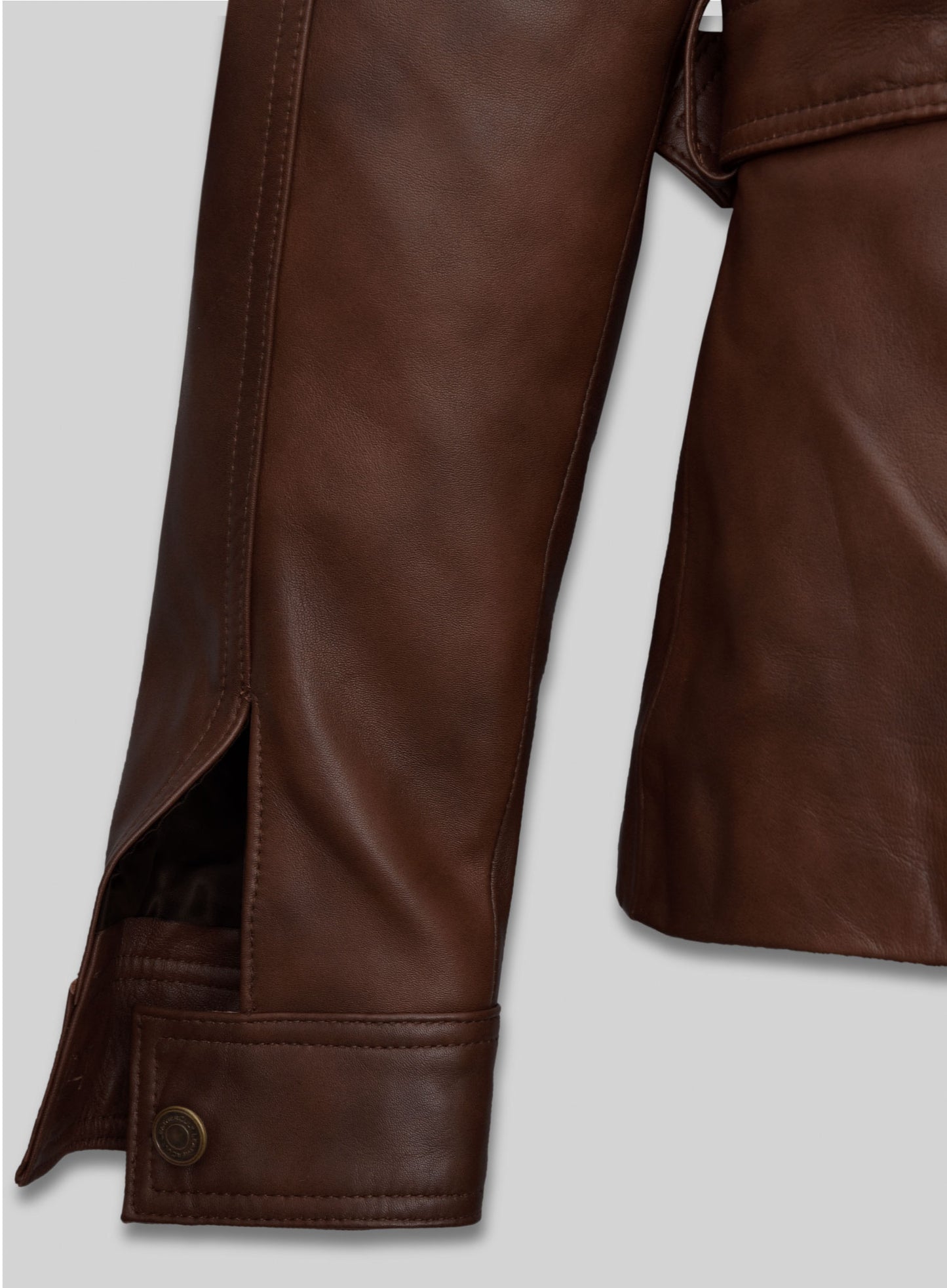 Harris Dickinson The Kingsman Leather Jacket