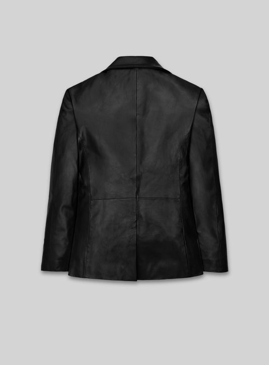 Harry Styles Leather Blazer