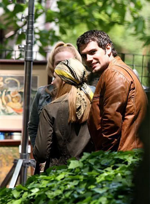 Henry Cavill Whatever Works Leather Jacket - LeatherCult