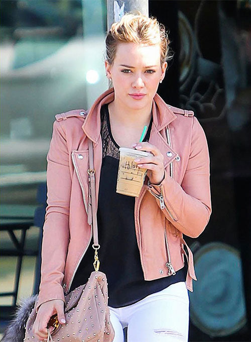 Hilary Duff Leather Jacket #2 - LeatherCult