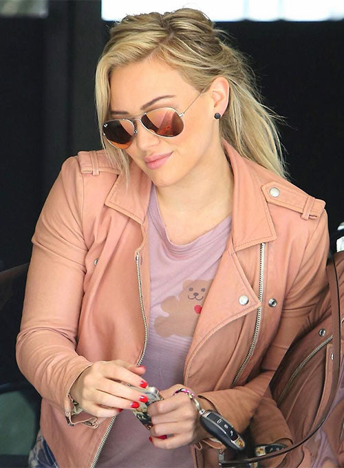 Hilary Duff Leather Jacket #2 - LeatherCult