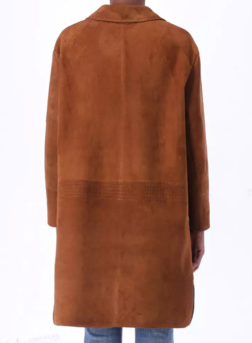 Holly Leather Trench Coat - LeatherCult