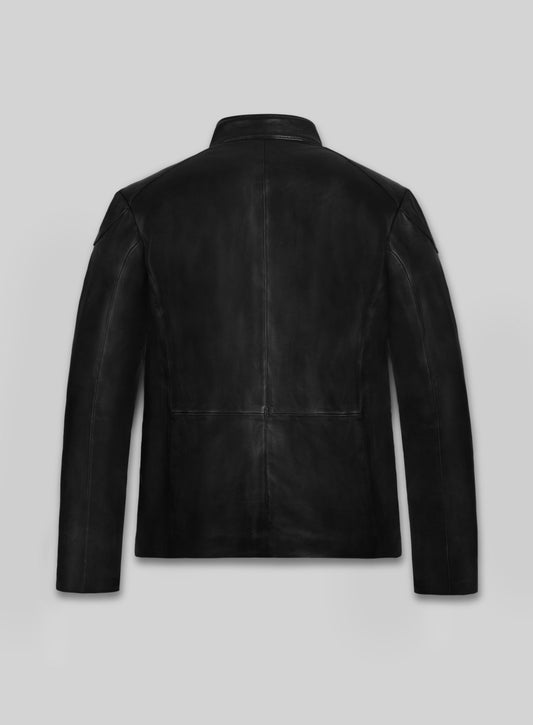 Hugh Jackman Real steel Leather Jacket