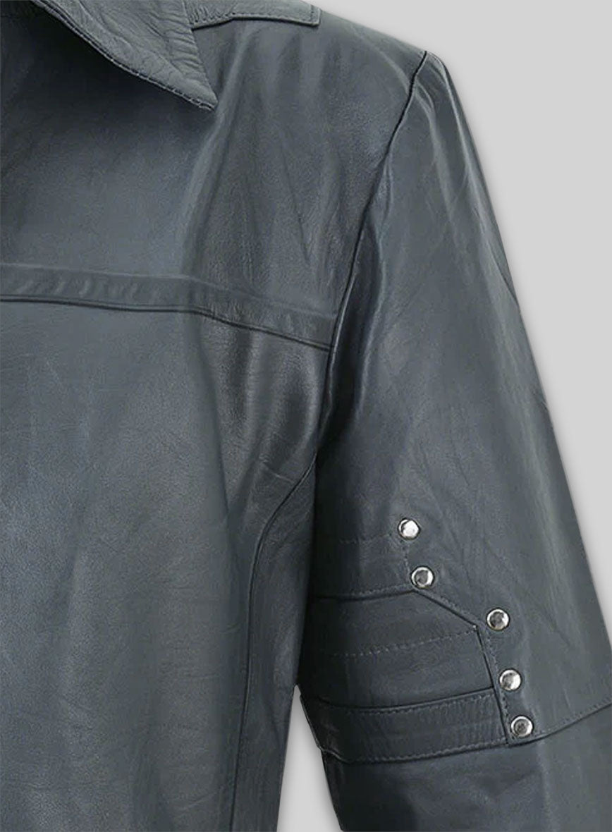 Idris Elba The Dark Tower Leather Long Coat