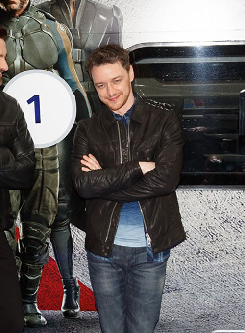 James McAvoy Leather Jacket #1 - LeatherCult
