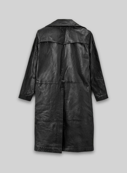 Javier Bardem Skyfall Leather Trench Coat