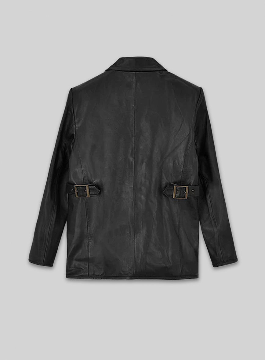 Jean-Claude Van Damme Until Death Leather Blazer