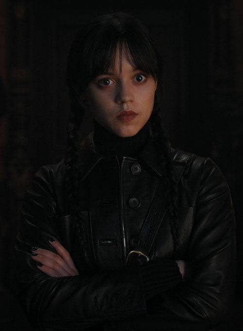 Jenna Ortega Wednesday Leather Jacket - LeatherCult