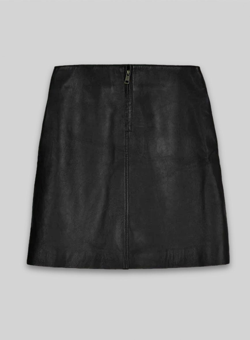 Jennifer Aniston Leather Skirt