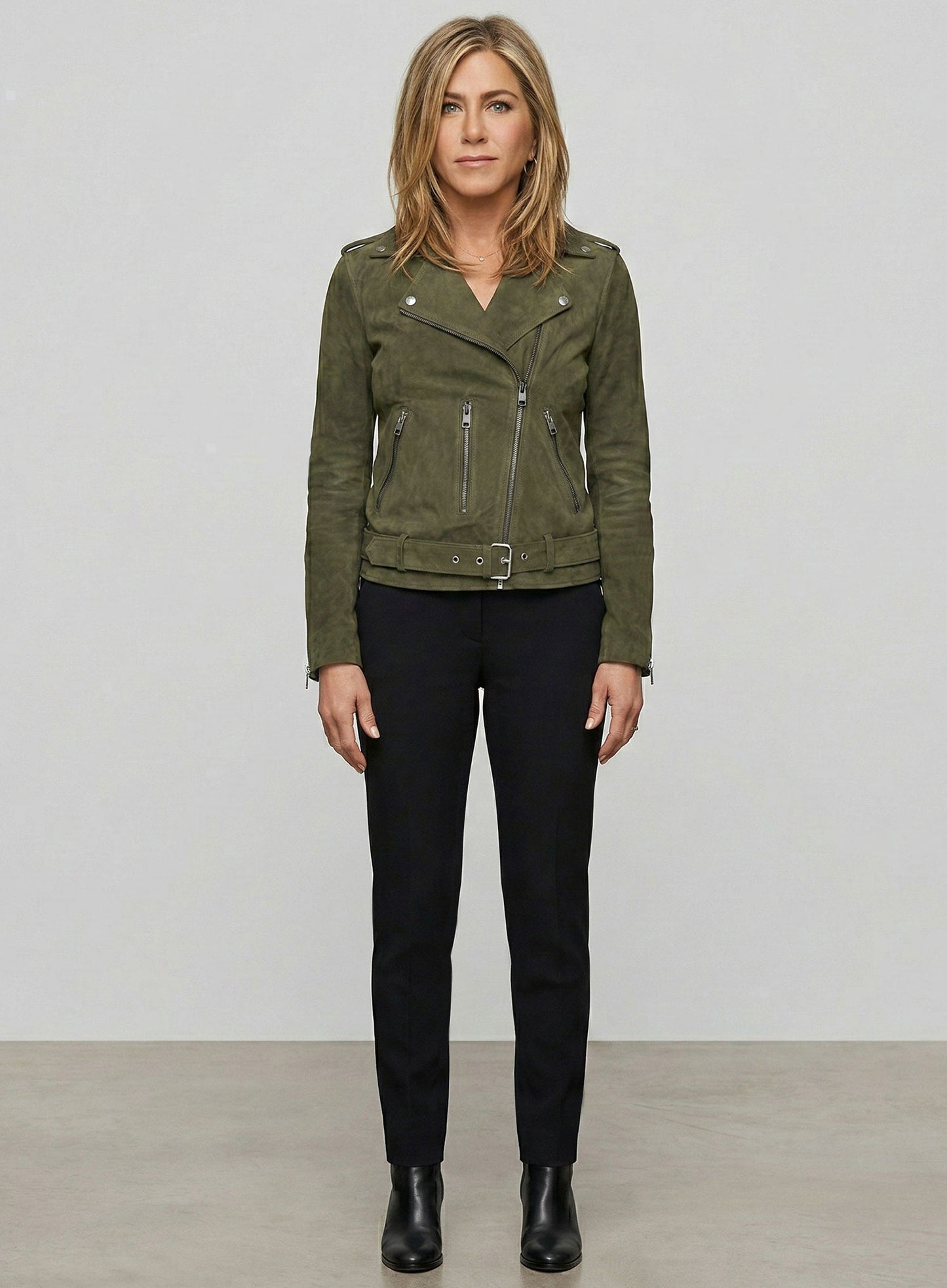 Jennifer Aniston Murder Mystery 2 Leather Jacket
