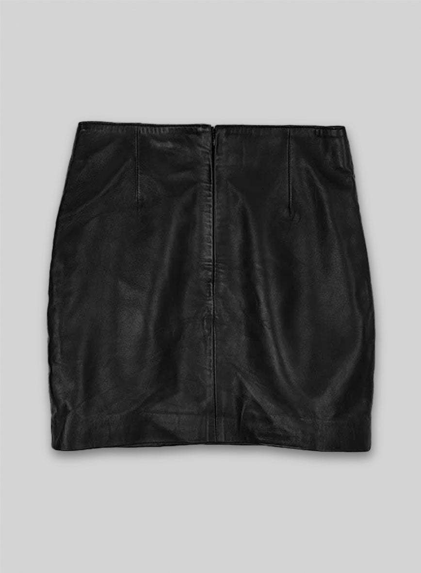 Jennifer Lopez Leather Skirt