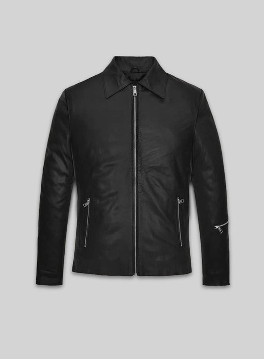 Jensen Huang Leather Jacket