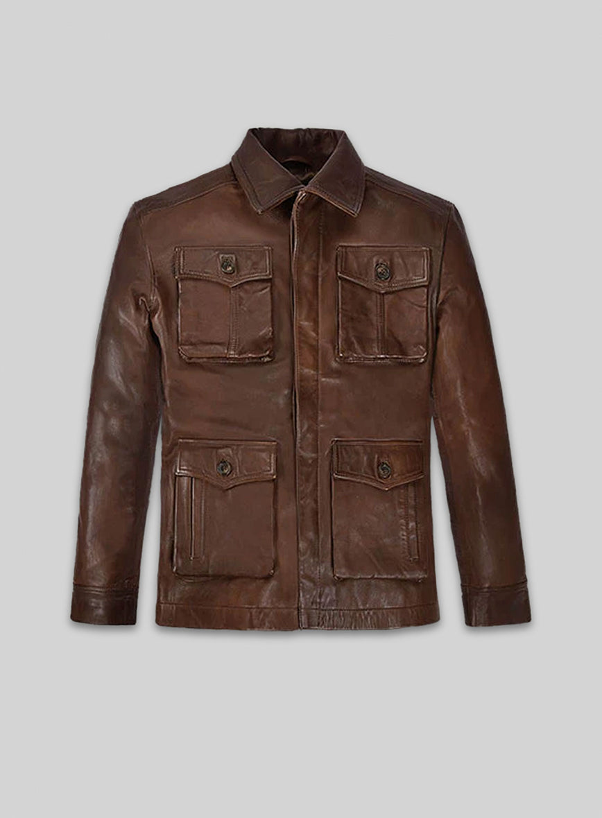 Jensen Ross Ackles Supernatural Season 7 Leather Jacket