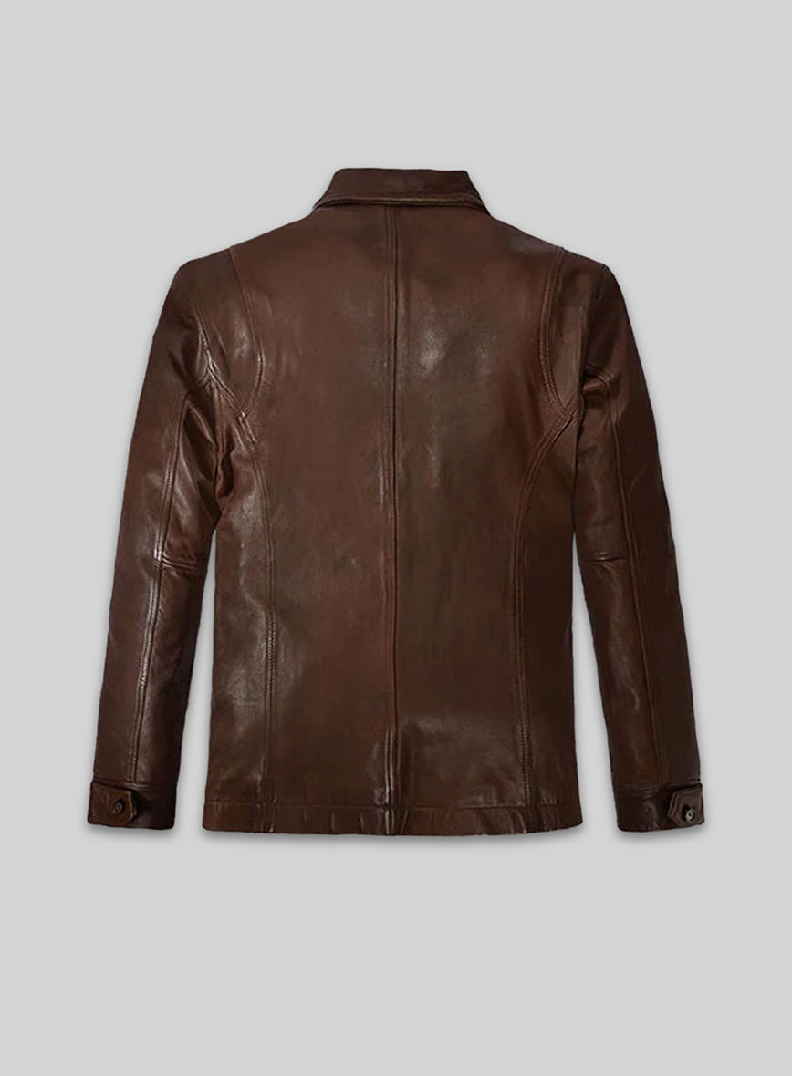 Jensen Ross Ackles Supernatural Season 7 Leather Jacket