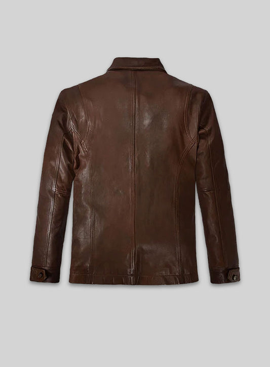 Jensen Ross Ackles Supernatural Season 7 Leather Jacket