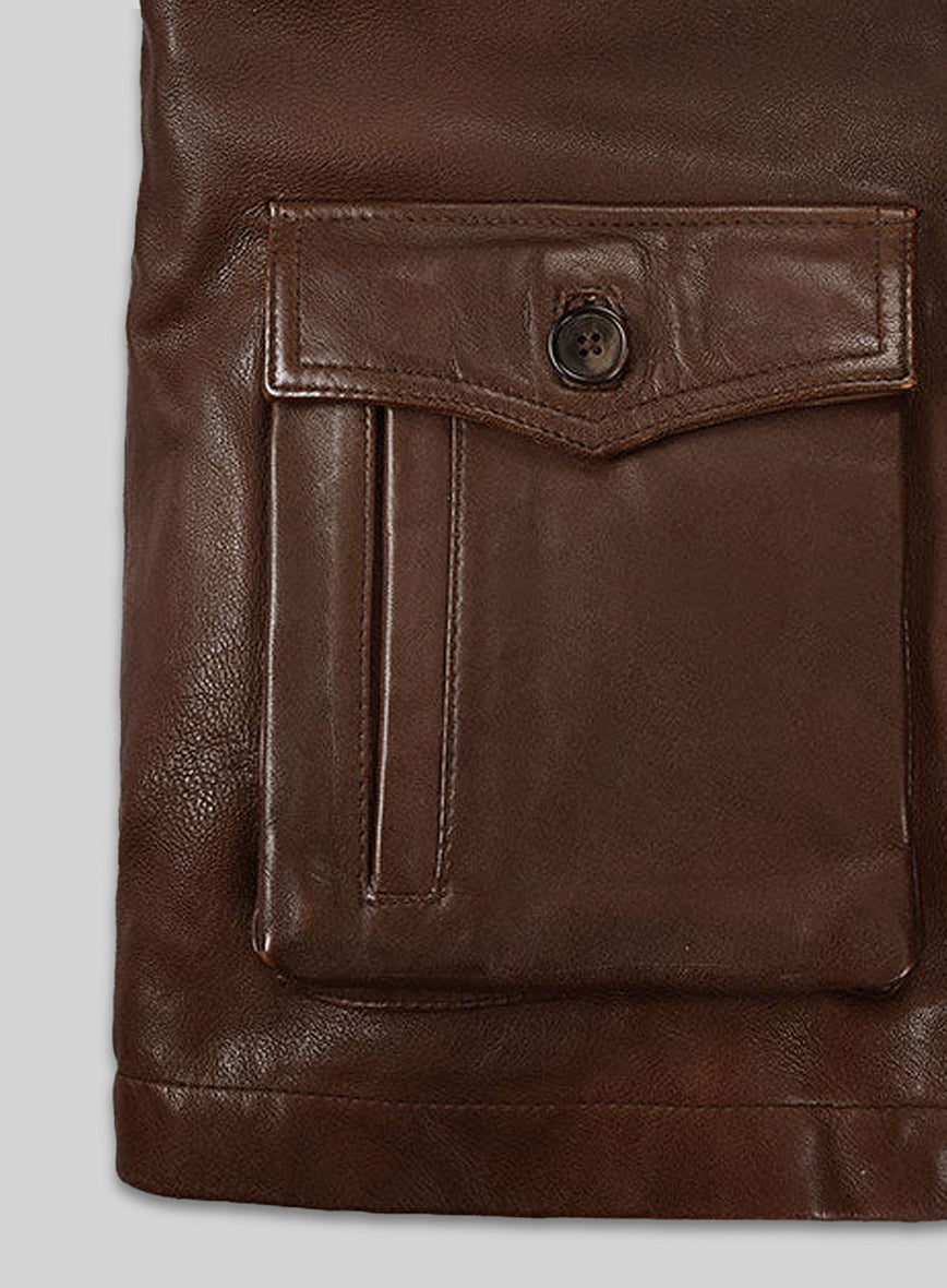 Jensen Ross Ackles Supernatural Season 7 Leather Jacket